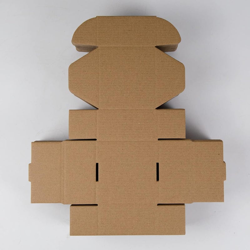 SUNLPH 50 Pack 4x4x2 Inches Small Shipping Boxes, White Corrugated Cardboard Boxes, Moving Mailing Packing Box - Image 3